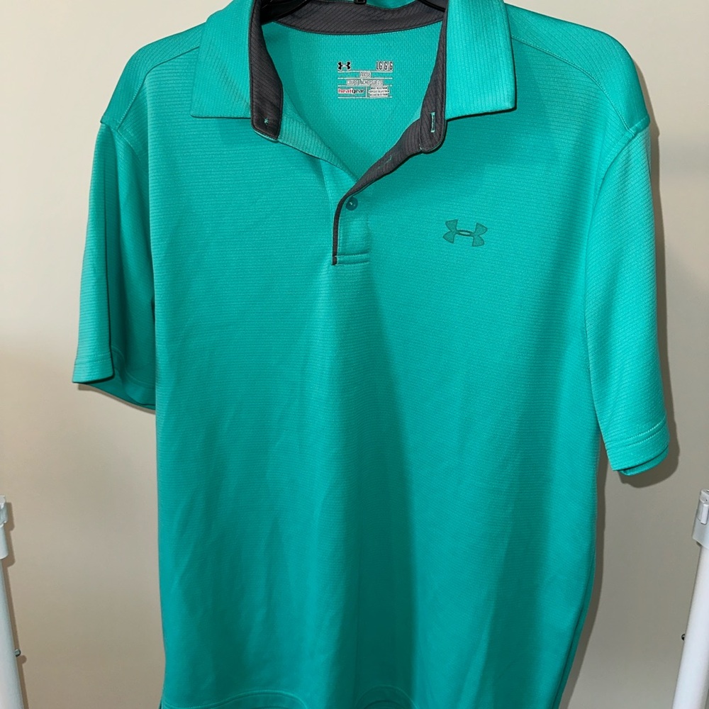 Under Armour Men's Green Polo Shirt